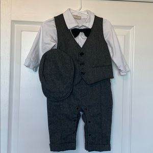 Baby Boy Dressy Outfit Set (3 Pcs)